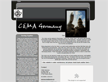 Tablet Screenshot of cmagermany.com